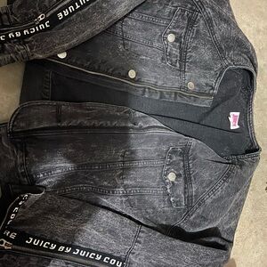 Juicy by Juicy Couture Black Jean Jacket
